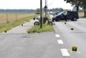 Schwerer Krad Pkw Unfall Koeln Porz Libur Liburer Landstr (Krad Fahrer nach Tagen verstorben) P105